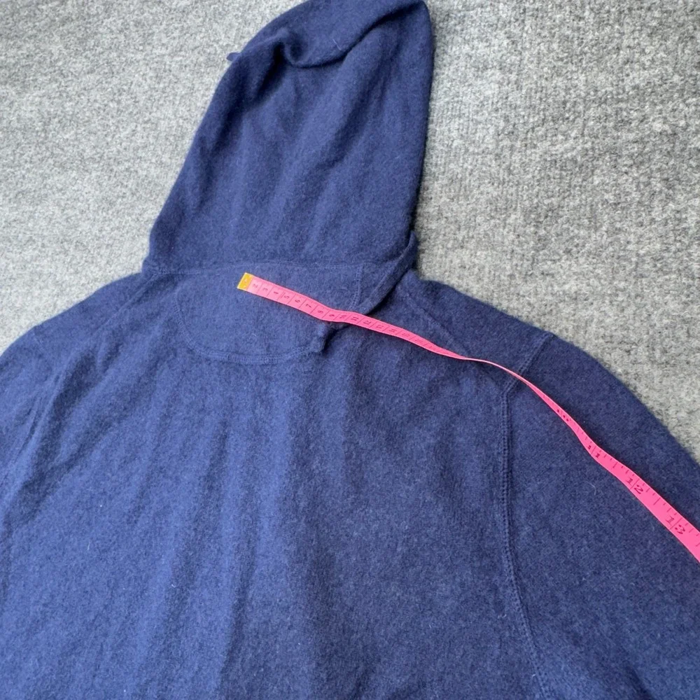 Polo Ralph Lauren Hoodie Mens Large Blue RLX Cashmere Olympic Club Pullover Golf